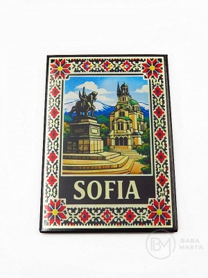 Магнит София 50х80мм (0.38€- за брой) 1пак 12 броя №080174 