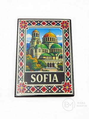 Магнит София 50х80мм (0.38€- за брой) 1пак 12 броя №080175 