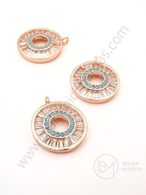 Висулка 20х17мм с ковани цирконии 1 брой 305076