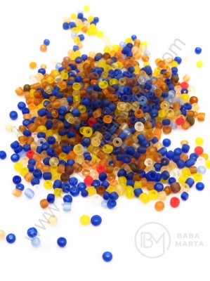 Стъклени Микс матирани 2мм 50гр 332116