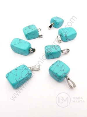 Висулка Тюркоаз 15~35x10~20x5~15мм 1бр 355561