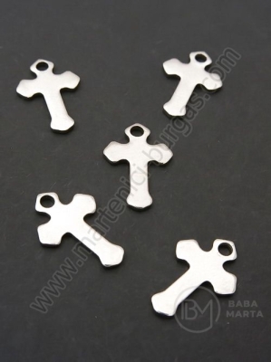 Висулка кръст СТОМАНА 15x10x1мм 1пак 10броя 307673
