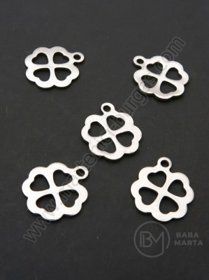 Висулка детелина СТОМАНА 13x11x1мм 1пак 10броя 307665