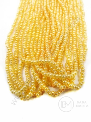 Стъклени 2мм PRECIOSA чешки мъниста ~55см наниза 1пак 12наниза 331781