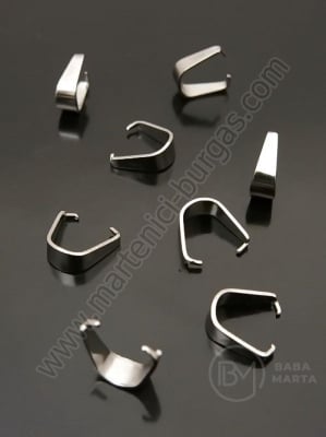 Накрайник за висулка 9.5х8x4.5мм СТОМАНА(304) 1пак 20бр 307909