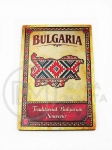Магнит България 50х80мм (0.50€- за брой) 1пак 12 броя №080182 