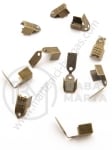 Накрайник 4х9мм ант.бронз 50бр 301146