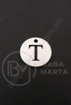 Висулка буква Т стомана 13х1мм отвор 1.5мм 1бр 305585