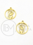 Висулка Дева Мария 17х15мм стомана(304) 303028 