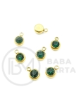  Висулка с кристал СТОМАНА 8.5х6х3мм 4броя 303059