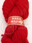 Червена прежда ЖИВА ВЪЛНА 100гр. 431002