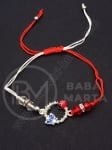 Мартеници метално мънисто и кристали 1пак 12бр 104593