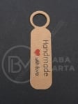 Картонени тагове 13х50x0.5мм отвор 9мм 1пак 20бр 111288