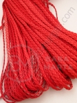 Плитка червена изкуствена кожа 5мм 5метра 421019