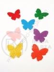 Пеперуда филц 27х25х1мм микс 1пак 50броя 181900