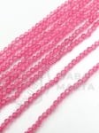 Наниз кристал 2мм топче фасетирано  отвор 0.5мм ~180бр ~37см 1вр 342698