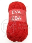 Прежда ЕВА тъмно червена 100% вълна 100гр ~150метра 431321