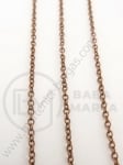 Синджир (месинг) 2х1.5х0.5мм цвят мед NF 1метър 301261